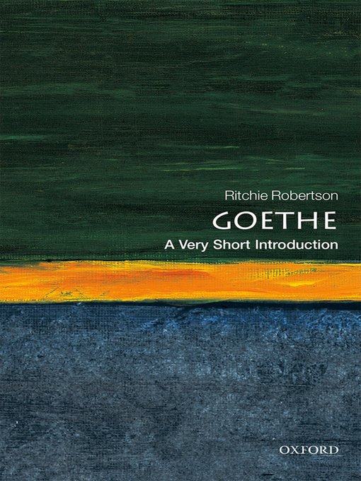 Title details for Goethe by Ritchie Robertson - Wait list
